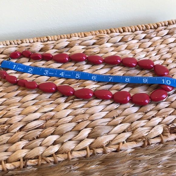 Banana Republic Red Statement Jewelry - Picture 8 of 8